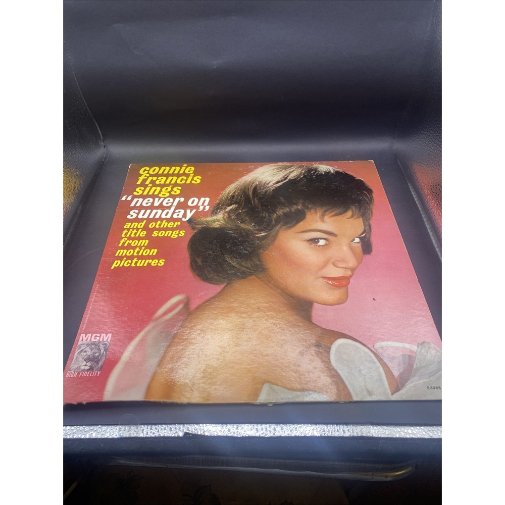 Connie Francis Never On Sunday And Other Movie Songs Vinyl LP MGM E3965
